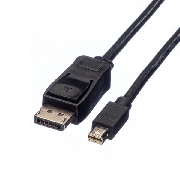 Mini DisplayPort naar DisplayPort v1.1 kabel zwart 5 meter