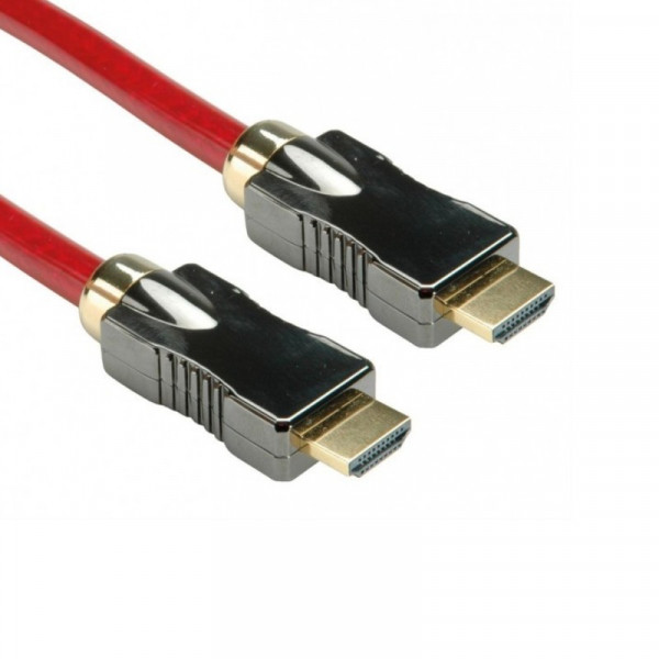 Premium 8K/10K Ultra High Speed met Ethernet HDMI 2.1 kabel 2m Rond