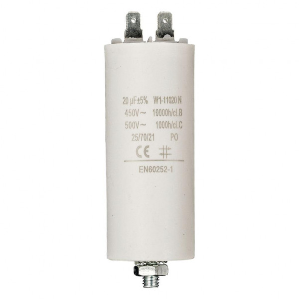 Condensator 20,0uf / 450 v + aarde