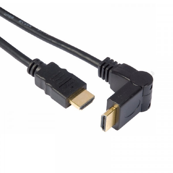 HDMI 1.3 kabel haakse stekker 180 graden Roteerbaar 3m