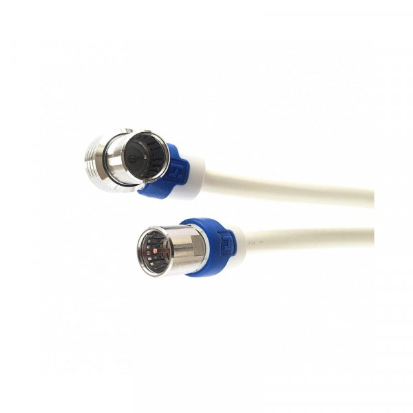 Hirschmann 4G Coax antennekabel F-connector - F-connector haaks 3 meter