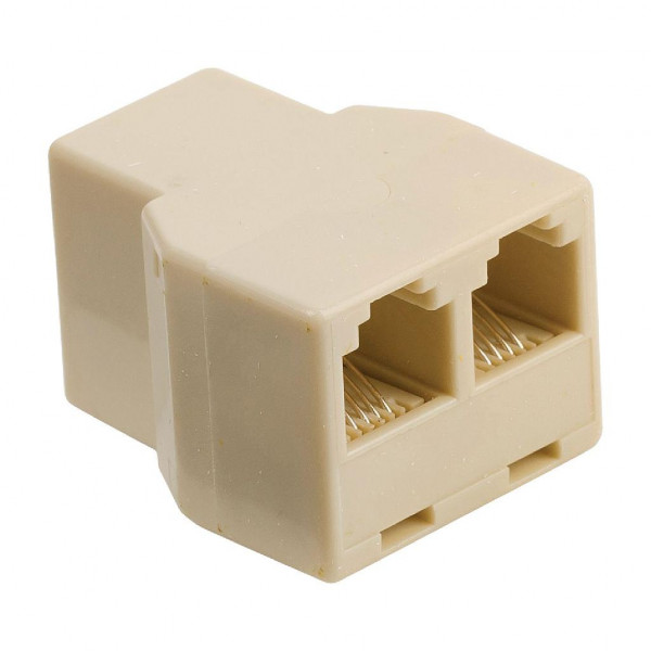 Telefoon splitter RJ11 3-weg