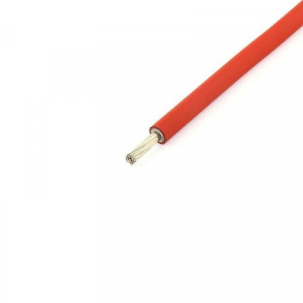 KBE Solarkabel 6 mm2 TUV Rood - per meter