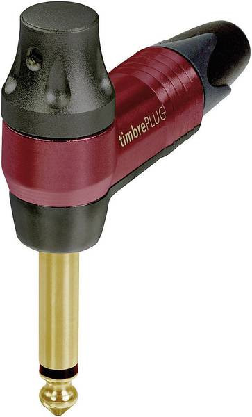 Neutrik Jack 6.35 mm Stekker, haaks, Timbreplug