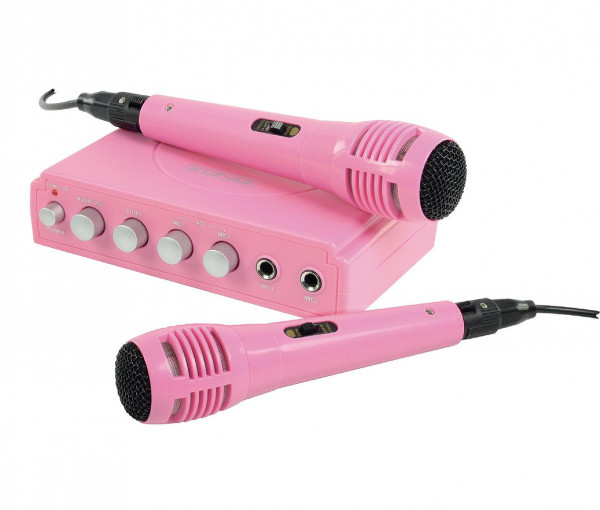 König Karaoke mixer Roze