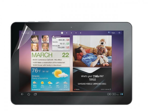 Screenprotector Clear voor Samsung Galaxy Tab 10.1