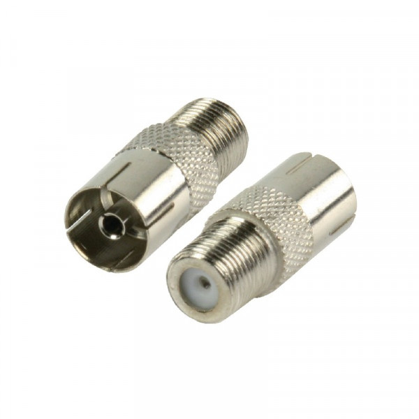 F socket - Coax socket Adapter per stuk