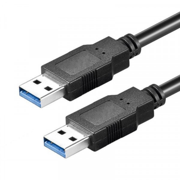 USB 3.0 Aansluitkabel USB A - USB A 3m Zwart