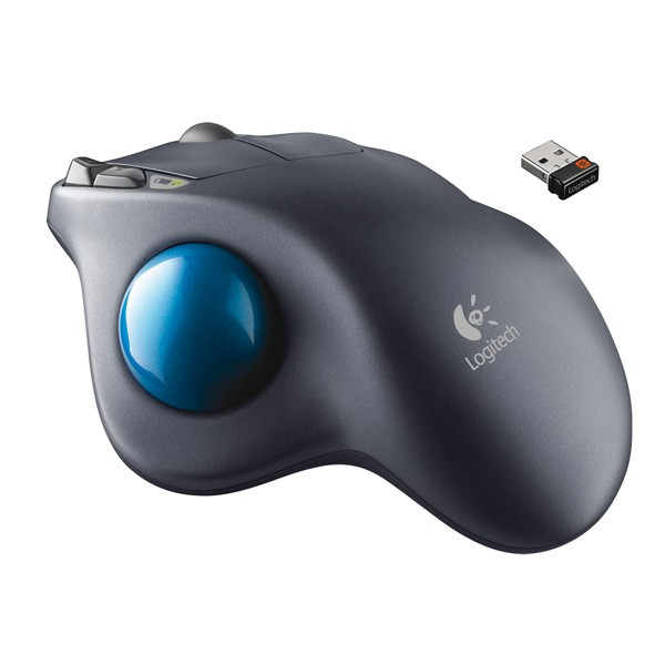 Logitech M570 Draadloze Trackball Muis Zwart