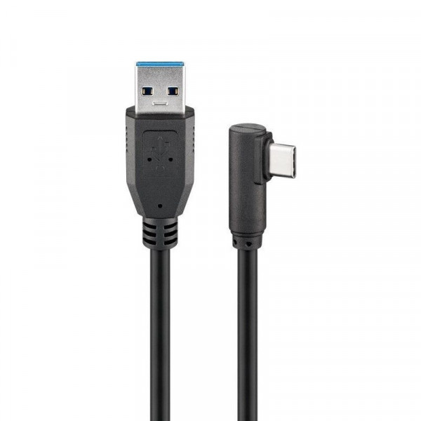 USB C naar USB A 3.0 haaks 1 Meter