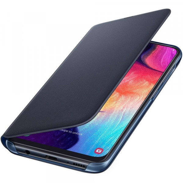 Samsung Galaxy A50 Wallet Cover (Zwart)