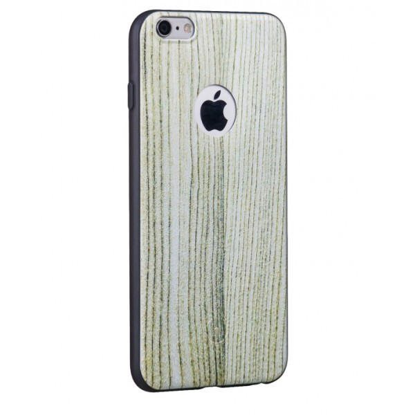 Hoco TPU case voor iPhone 6/6S Witte Eik