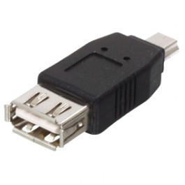 USB A - Mini USB 5p Adapter