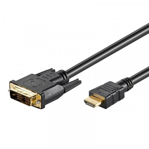 HDMI - DVI-D single-link Kabel 5m