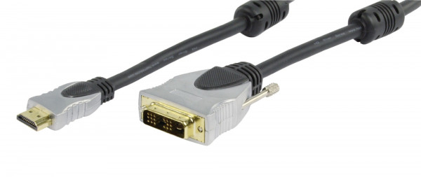 HQ HDMI - DVI Kabel 15m