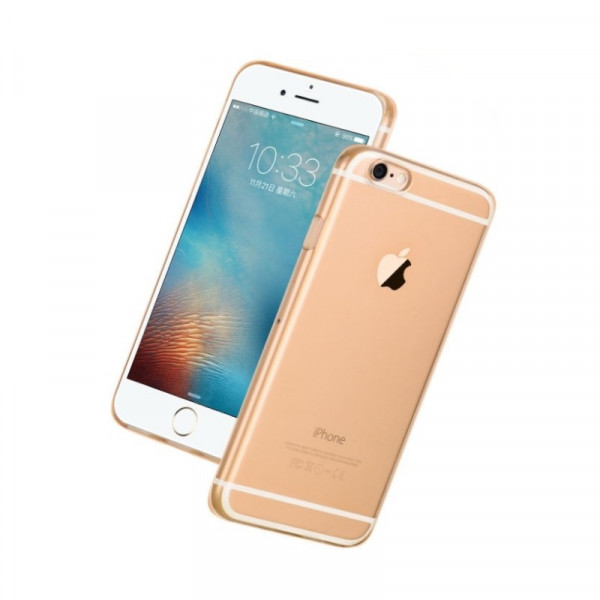 Hoco Ultra dunne TPU case voor iPhone 6 Goud