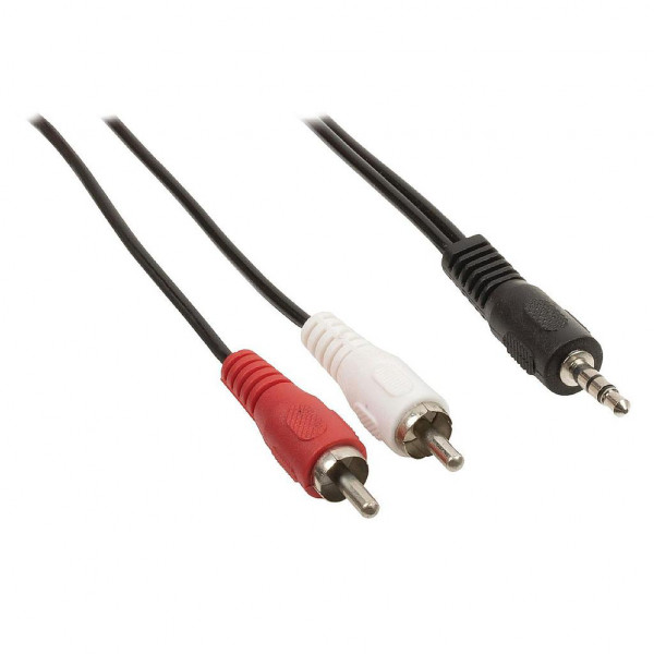 Tulp - Jack 3,5mm Kabel 5m