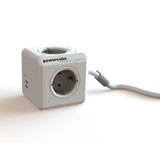 Allocacoc PowerCube extended USB met 3m kabel