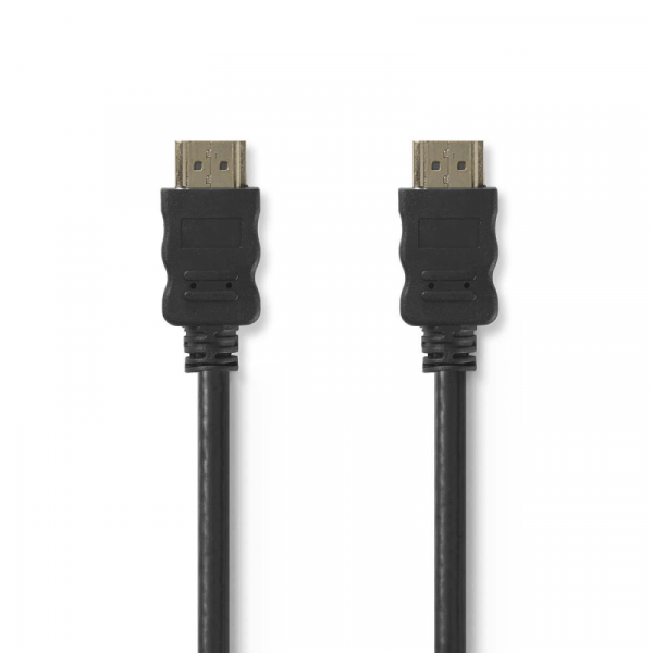 Actieve HDMI 1.4 Kabel 50m Verguld Rond Zwart