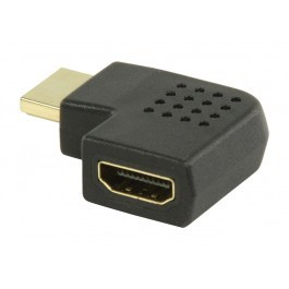 Haakse HDMI adapter Links gehoekt