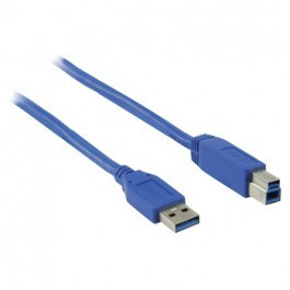 USB 3.0 A - B Aansluitkabel 2m