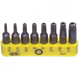 C.K. Safetytorx bitset (8 delig)