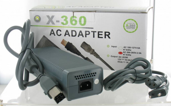 XBOX 360 Xenon/Zephyr Voedingsadapter