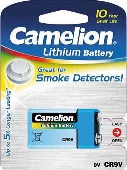 Camelion Lithium 9V rookmelder batterij