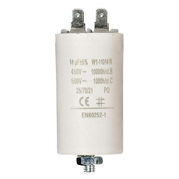 Condensator 14,0uf / 450 v + aarde