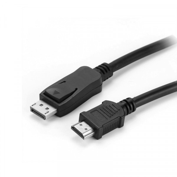 DisplayPort v1.1 naar HDMI kabel zwart 3 meter