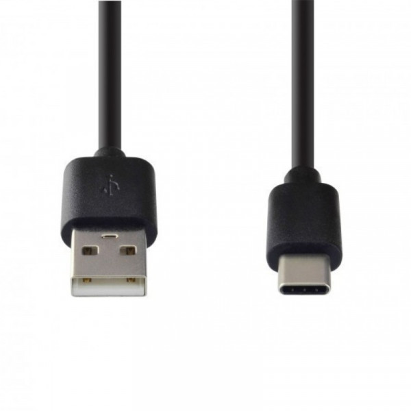 USB C kabel 2.0 2 meter zwart