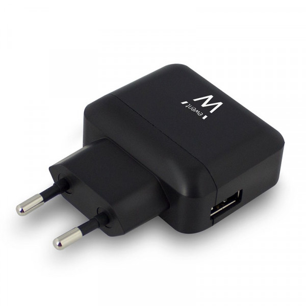 USB thuislader 2,4A zwart