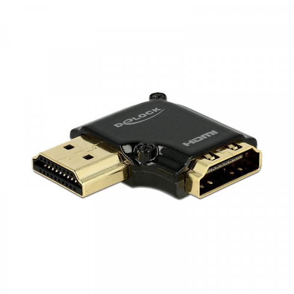 HDMI 2.0 adapter haaks naar rechts