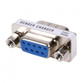 Gender changer RS232 adapter M-F