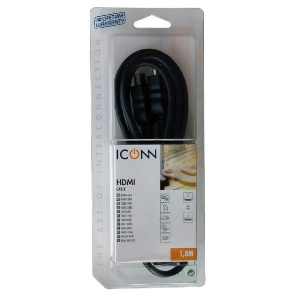 HDMI Kabel 1.3 Rond 1,8m