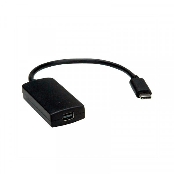 USB-C naar mini DisplayPort adapter 0,2m zwart