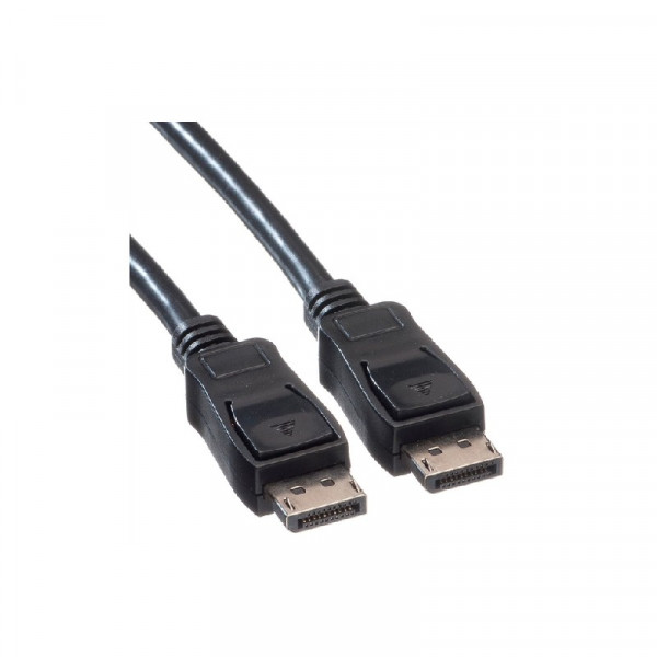 DisplayPort v1.1 kabel 2 meter zwart