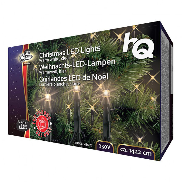 Kerstverlichting 160 Led's - Warm wit