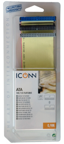 ATA100/133 IDE 90cm Platte Kabel