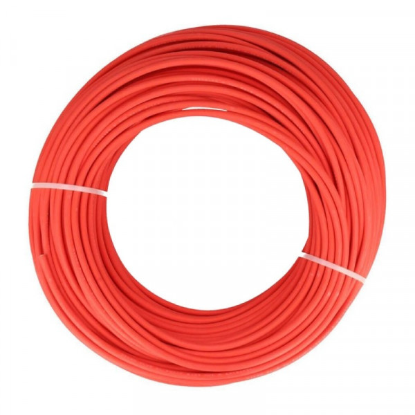 KBE Solarkabel 6 mm2 TUV Rood 100m