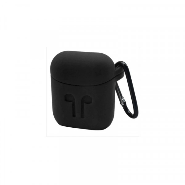 Siliconen Cover voor Apple AirPods Zwart