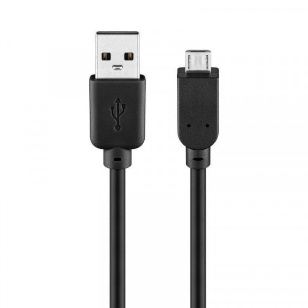 Micro-USB 2.0 Hi-speed kabel USB A naar Micro-USB B 30 centimeter