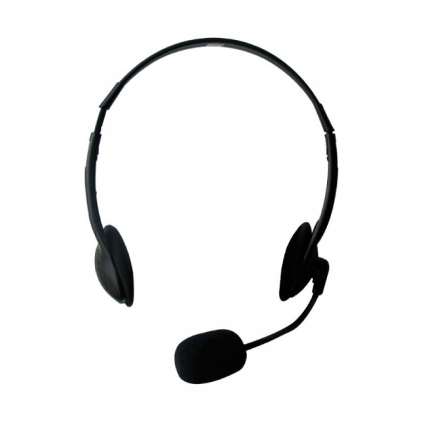 Headset 2 x 3,5mm jack 2,1m zwart