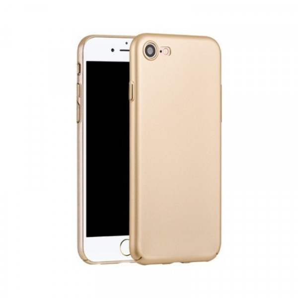 Hoco Gekleurde PC cover voor iPhone 7 en 8 Goud