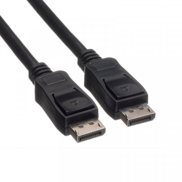 DisplayPort v1.2 kabel 3 meter zwart