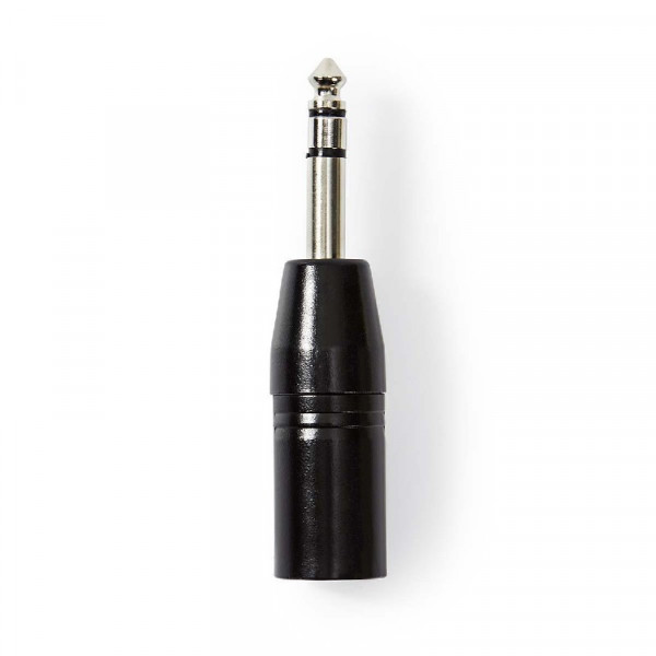 XLR M - Jack M 6.35mm Adapter