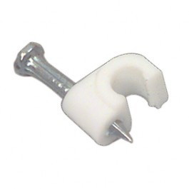 Kabelclip 4mm - 100st wit