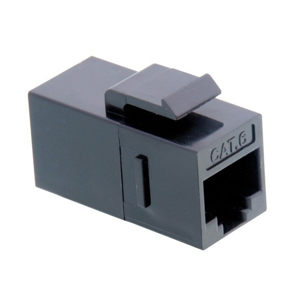 Value RJ45 Keystone Cat6 Koppelstuk Zwart