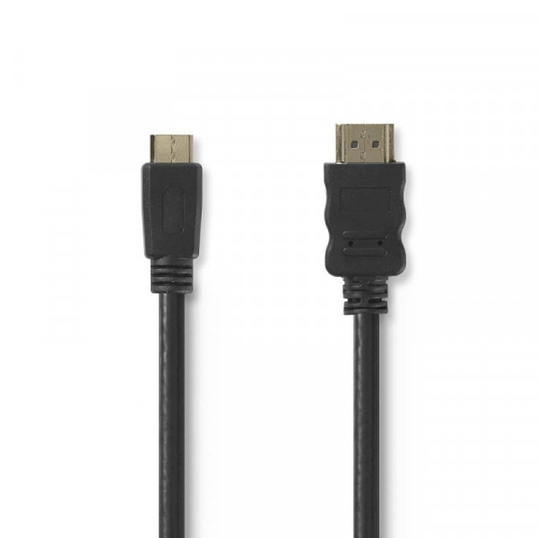 HDMI - mini HDMI Kabel Verguld met ethernet 3m