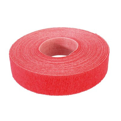 VELCRO® Brand Fasteners Klittenband / Kabelbinder op rol 5m Rood